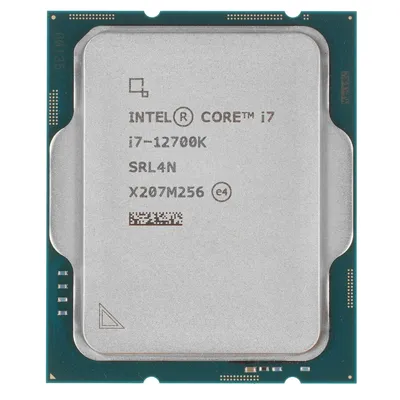 Центральный Процессор Intel Core i7-12700K BOX (Alder Lake, Intel 7, C12(4EC/8PC)/T20, Base 2,70GHz(EC), Performance 3,60GHz(PC), Turbo 4,90GHz, Max Turbo 5,00GHz, UHD 770, L2 12Mb, Cache 25Mb, Base TDP 125W, Turbo TDP 190W, w/o cooler, S1700) (233989)