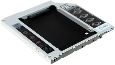 Espada <SS95U> Шасси для 2.5" SATA HDD для установки в SATA отсек оптического привода  ноутбука Apple Slim
