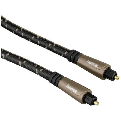 оптический Hama Fibre Optic Connecting Cable ODT-ODT 1.5m ODT (Toslink) (m-m) black