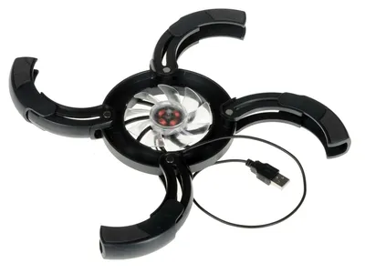 Подставка охлаждающая CBR CP-100, до 15.4", 1 вентилятор, USB