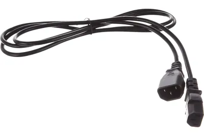 Кабель питания Cablexpert PC-189-1-1.8M, C13-C14, 1.8 м, черный