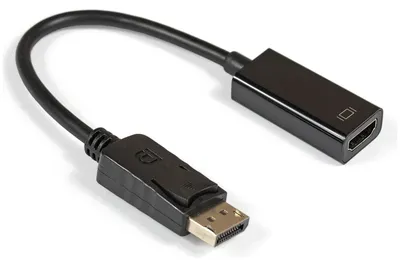 Кабель-переходник ExeGate EX284921RUS, DisplayPort-HDMI, 0.15м
