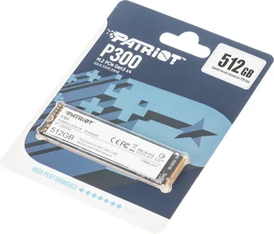 SSD Patriot P300P512GM28, 512GB, M.2, PCIe