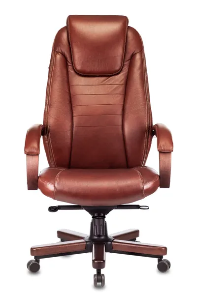 Кресло Бюрократ T-9923WALNUT/CHOK, кожа, светло-коричневый