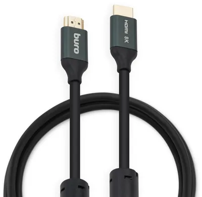 Кабель HDMI Buro BHP-HDMI-2.1-2G, 2 м, HDMI(m)-HDMI(m)