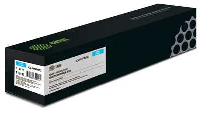 Тонер-картридж CACTUS - Phaser 7800, Лазерный, Голубой, 17200стр, аналог Xerox 106R01570, CS-PH7800C