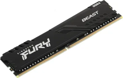 Память Kingston KF432C16BB1/16 Fury Beast, DDR4 16ГБ 3200MHz CL16
