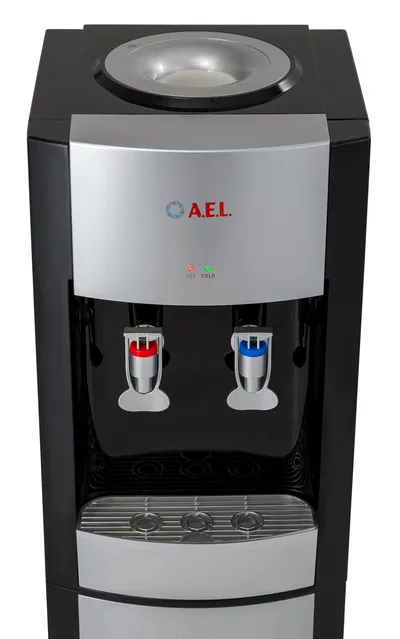Кулер AEL LD-AEL-28 напольный электронный черный/серебристый