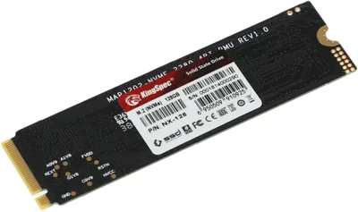 SSD KingSpec NX-128, M.2 2280, 128 ГБ, PCIe 3.0 NVMe