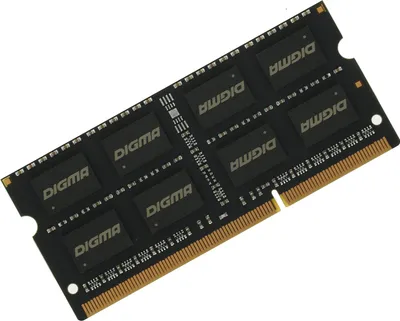 Модуль памяти Digma DGMAS31600008D, DDR3, 8GB, 1600MHz, SO-DIMM