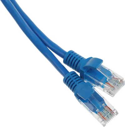 Патч-корд Cablexpert PP12-0.5M/B, Cat.5e, 0.5м, многожильный, синий
