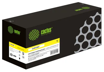 Картридж лазерный Cactus CS-MPC305EY (842080) желтый (4000 стр.) для Ricoh Aficio MPC305SP/C305SPF