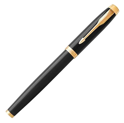 Ручка-роллер Parker 1931659, IM Core, Black GT, F