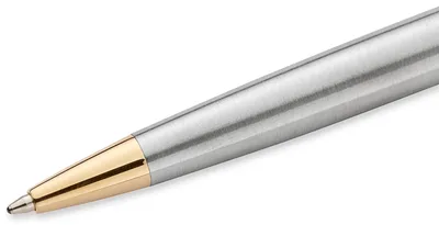 Ручка шариковая Waterman Hemisphere S0920370, Steel GT, M, синяя