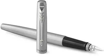 Набор ручек Parker Jotter Core FK61 (2093258) Stainless Steel CT сталь нержавеющая подар.кор. ручка перьевая, ручка шариковая