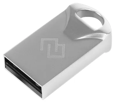 USB накопитель Digma - DRIVE2, USB Type A (USB 2.0), 128 ГБ, цвет серебристый, DGFUM128A20SR