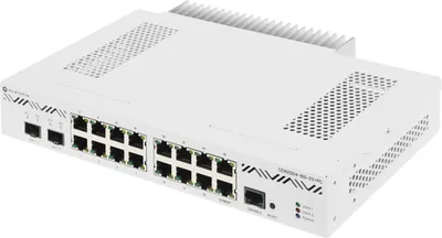 Маршрутизатор MikroTik CCR2004-16G-2S+PC, 16×1GbE, 2×SFP+