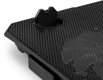 Подставка для ноутбука Buro BU-LCP150-B213, 15", 2×140мм вентилятора, USB