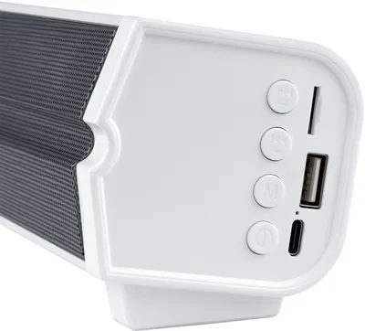 Саундбар GMNG GG-SP100UB White (10W,  USB, Bluetooth, microSD)<1915873>