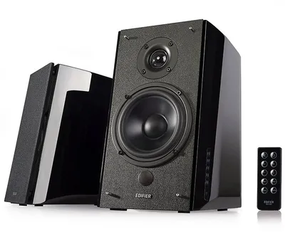 Колонки Edifier R2000DB, 2.0, коричневый, 2x24 Вт (ВЧ) + 2x36 Вт (НЧ)