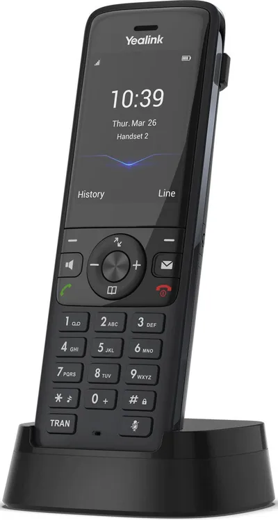Телефонная система Yealink W78P, DECT, база W70B + трубка W78H, до 10 трубок