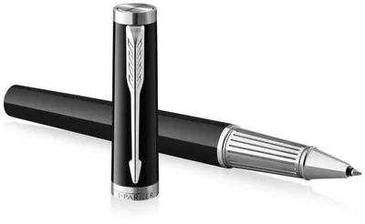 Ручка-роллер Parker Ingenuity Core T570, 2181996, Black CT, F