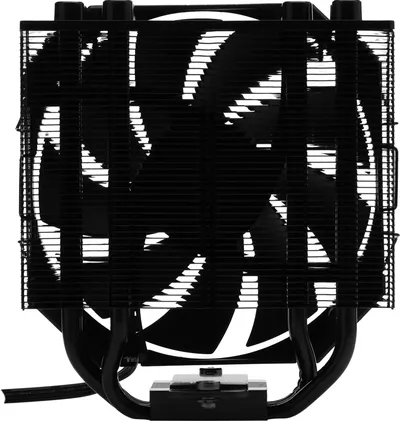 Кулер ID-Cooling SE-224-XTS MINI BLACK, воздушный, 180W, 120мм, низкопрофильный