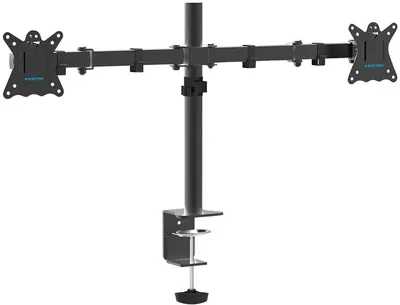 Кронштейн для мониторов Kromax CASPER-508 черный 10"-32" макс.10 кг настольный поворот и наклон (90421)