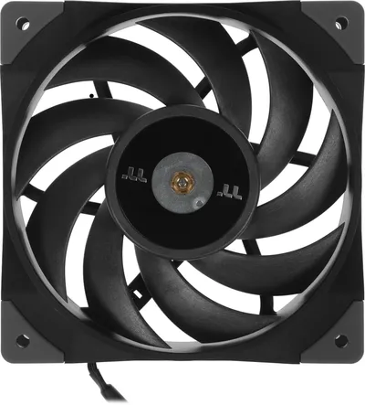 Вентилятор для корпуса Thermaltake Toughfan 12 120х120x25 черный 4-pin 22.3дБ (CL-F117-PL12BL-A) Ret [CL-F117-PL12BL-A]