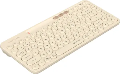 Клавиатура беспроводная A4TECH Fstyler FBK36C AS черный (USB/BT, 93 клавиши, slim, multimedia) (FBK36C AS)