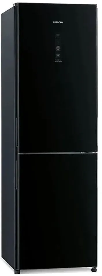 Холодильник Hitachi R-BG410PUC6X GBK, двухкамерный, No Frost, черный