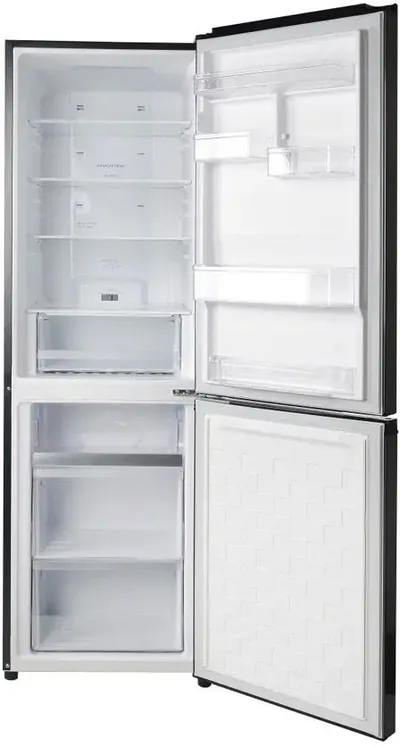 Холодильник Hitachi R-B410PUC6 BBK, двухкамерный, No Frost, 215/105л