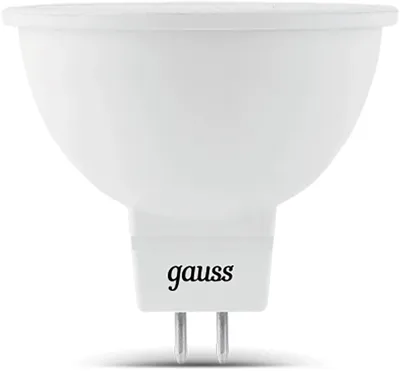 Лампа светодиодная Gauss 101505209, 9Вт, GU5.3, MR16