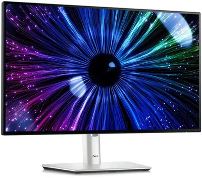 Монитор 23.8" Dell UltraSharp U2424HE IPS 1920x1080, 120 Гц, 5 мс, 16:9, 250 кд/м², HDMI, DisplayPort, USB Type-C, RJ-45, Flicker Free, Low Blue Light, серебристый