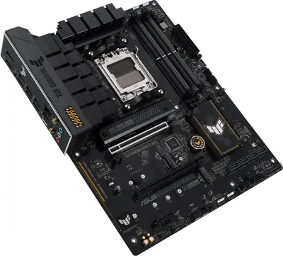 Материнская плата ASUS TUF GAMING B650-E WIFI, AM5, AMD B650, 4xDDR5, 4xSATA, 3xM.2, 1xPCIe 4.0 x16, DisplayPort, HDMI, 1x2.5Gb LAN, USB Type-C, Wi-Fi 6E, Bluetooth, 3x3.5 мм, 7.1, ATX