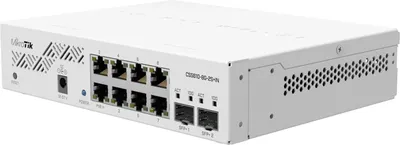 Коммутатор MikroTik CSS610-8G-2S+IN, 8×1GbE, 2×SFP+ 10GbE