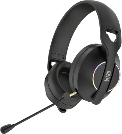 Наушники Acer - OHR400, Стерео, 3.5 мм, batt 45h, беспроводной, 20Гц-20КГц, цвет чёрный, ZL.HDSEE.00G