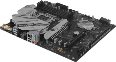 Материнская плата Biostar B760A-SILVER, LGA1700, Intel B760, 4×DDR5, ATX
