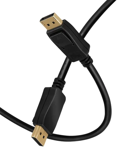 Кабель Buro BU-DP-V1.4-1.5M, DisplayPort 1.4, 1.5м, черный