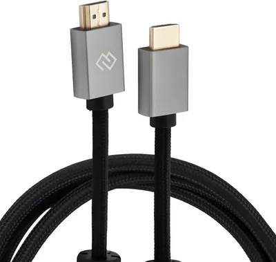 Кабель HDMI Digma D-HDMI-2FF-V2.0-1.5M, 1.5 м, феррит. кольца
