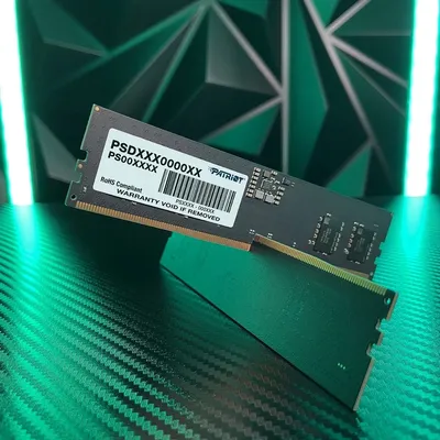 Оперативная память Patriot PSD516G56002, 16GB, DDR5, 5600MHz, DIMM