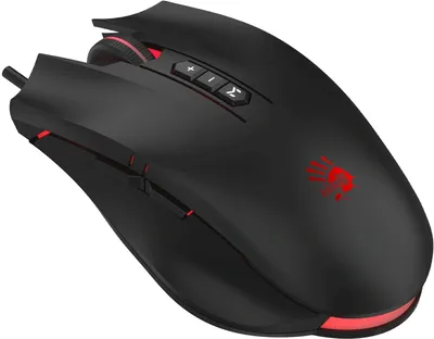 Мышь A4Tech Bloody ES7 черный оптическая 6000dpi USB 8but (ES7 STONE BLACK)