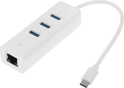 TP-Link UE330C 3-портовый концентратор USB 3.0 Type-C с гигабитным Ethernet-адаптером