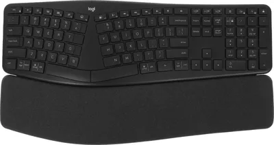 Клавиатура беспроводная Logitech K860 черный USB беспроводная BT Multimedia Ergo (подставка для запястий) (920-010359)