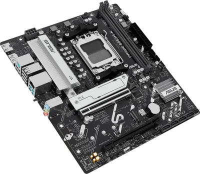 Материнская плата ASUS PRIME B850M-K, AM5, B850, 2xDDR5, 2.5Gb LAN, mATX