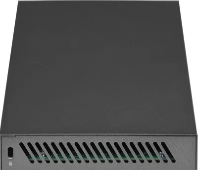 Mercusys MS110GMP Настольный коммутатор с 10 портами 1 Гбит/с (8 портов PoE+), PoE 8x30Вт (до 111 Вт), стальной