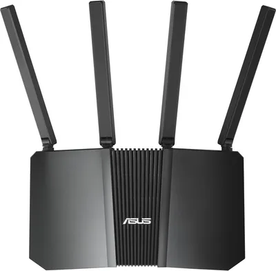 Беспроводной маршрутизатор Asus - RT-BE82U, 2.4 и 5 ГГц, 5764Мб/с, IEEE 802.11 a/b/g/n/ac/ax/be, 4x RJ-45, 2.5 Гб/с, mac address filtering, 4 antennas, 1-USB, Mesh, чёрный, RT-BE82U