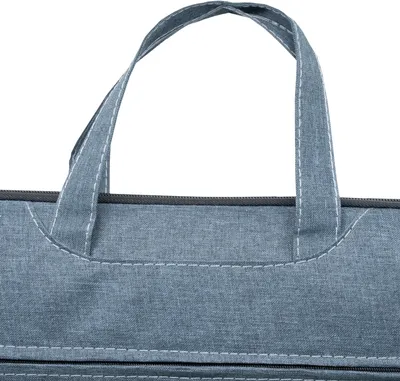 Сумка PORTcase KCB-165 GREY, 15.6", нейлон/полиэстер, серая