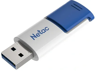 USB-флешка Netac NT03U182N-256G-32BL, 256ГБ, USB 3.2