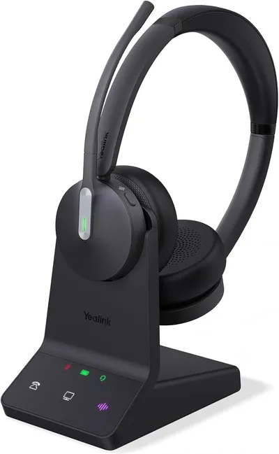 Гарнитура Yealink WH64 Dual UC, беспроводная, DECT, Bluetooth, шумоподавление